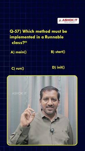 📌 Java Interview Questions | Ashok IT #JavaQuiz #JavaInterviewPrep