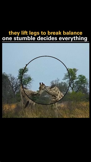 √√giraffes fighting