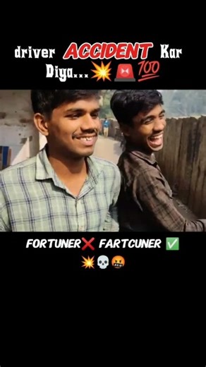 driver accident Kar Diya💥🚨💯#funny#comedy#minivlog #daliyvlog#vlog#trending#sultan#successful#ytshort