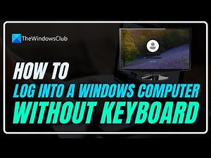 How to log into a Windows computer without Keyboard?