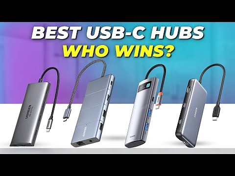 Best USB-C Hubs for Laptops & Tablets in 2025 | Top 5 Picks