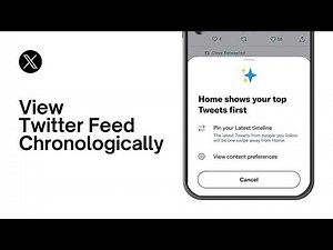 How To View Feed In Chronological Order On Twitter - Complete Guide