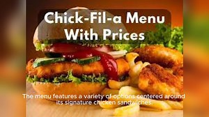 chick fil a menu