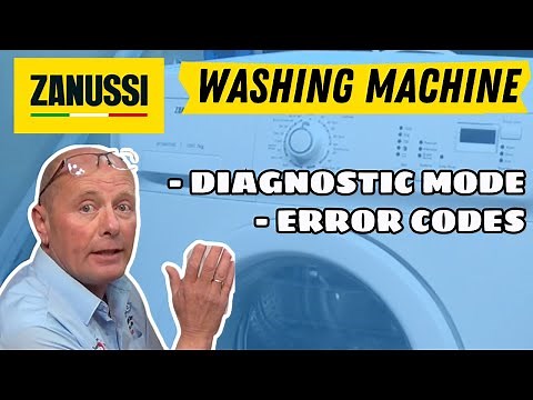 Zanussi Aeg Electrolux Etc washing Machine Diagnostic mode fault finding, error codes