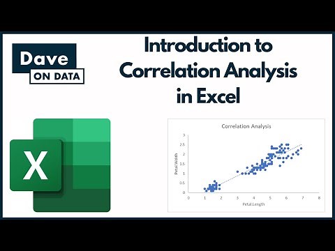 Introduction to Correlation Analysis in Excel