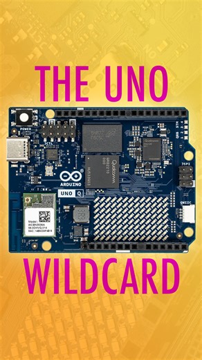 Core Electronics on Instagram: "The Uno Q is Arduino’s new hybrid development board that combines a Linux single board computer with a dedicated microcontroller. Learn more at the link in bio https://coreelec.io/1j-"