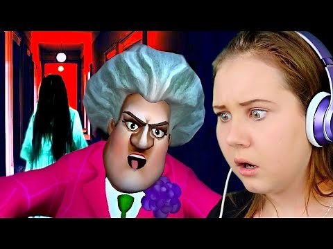 HALLOWEEN PRANK ON SCARY TEACHER 3D!!