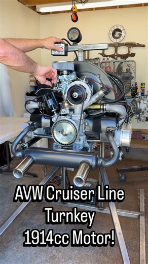 Our newly launched AVW Cruiser line of Turnkey VW motors is perfect for those of you looking for a solid motor option, built for cruising, with tuning simplicity in mind. Many of our customers have asked for simple single carb motors, and we decided to bring this option to the website. These motors don’t skimp on power with performance cylinder heads, performance cam, counterweight crank and HEI distributor. If family cruises in your Aircooled Vdub are on your list for the new year, the cruiser 