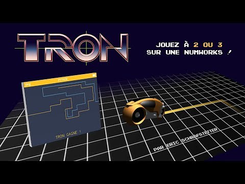 Python - Jeu TRON sur la NUMWORKS