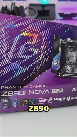 The ASRock Phantom Gaming Z890i NOVA WiFi motherboard 😍🔥 Compact, powerful and feature-rich #asrock