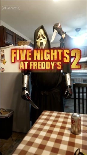 Ghostface as an Animatronic