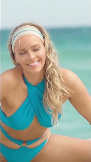 UNSEEN Camille Kostek's 2021 SI Swimsuit photo shoot bloopers #shorts | Sports Illustrated Swimsuit