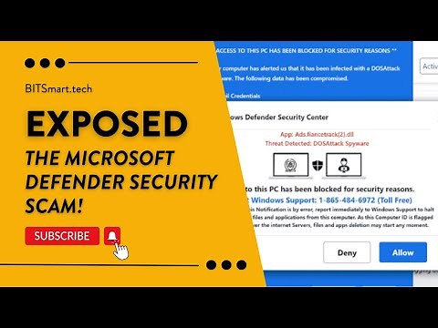 Exposed: The Microsoft Defender Security Scam!