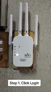 How to Setup WIFI Repeater | How to setup wifi extender
