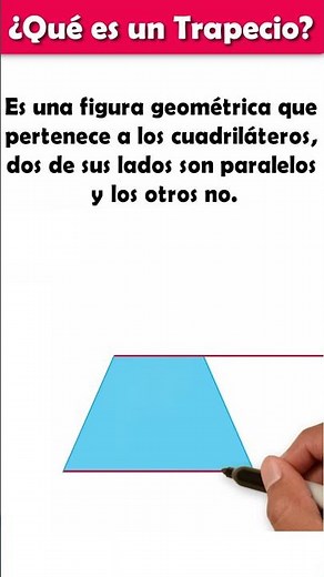 WHAT IS A TRAPEZOID? #mathematics #simply #learning #education