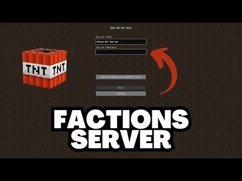 How to Join a Minecraft Factions Server 2025