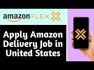 HOW TO APPLY AMAZON DELIVERY JOB IN UNITED STATES | Step By Step Guide