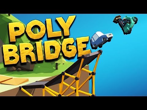 Designing the Perfect Bridges! - Poly Bridge Gameplay