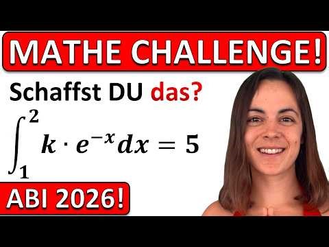 🚀🚀🚀 Mathe Abitur 2026 Komplette Klausuraufgabe | Crashkurs Integrale mit Parameter