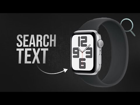 How to Search Text on Apple Watch (tutorial)