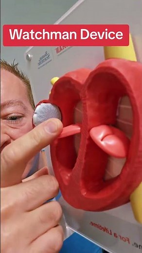 What is the Watchman device for atrial fibrillation? How does it prevent strokes?