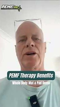 PEMF THERAPY Benefits; Whole Body PEMF Mat & Pad Demo