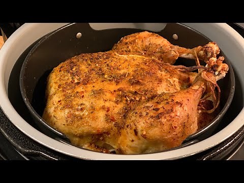 Multi Cooker (Ninja Foodi) Roast Chicken and Gravy Too - Easy Recipe - Customizable Seasoning