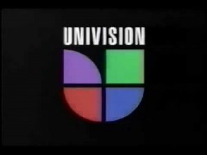 Logo Univision 1990-2012