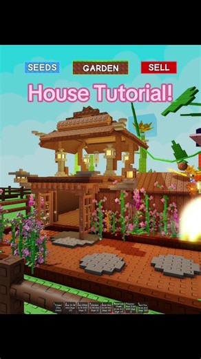 Japanese Inspired House Tutorial in Grow a Garden