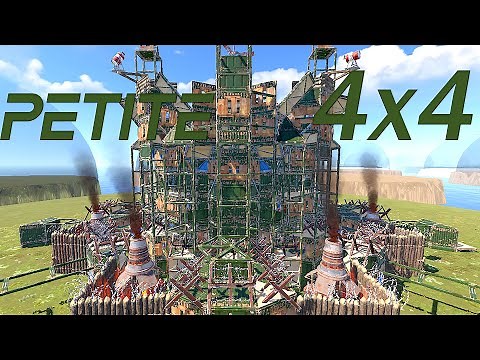 Petite 4x4 base tutorial - The NEXT Generation of 4x4's - RUST 4-8 man group Base 2023