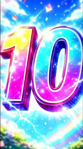 10 Second Countdown Timer (10 to 0) ⏱️ | Anime Style