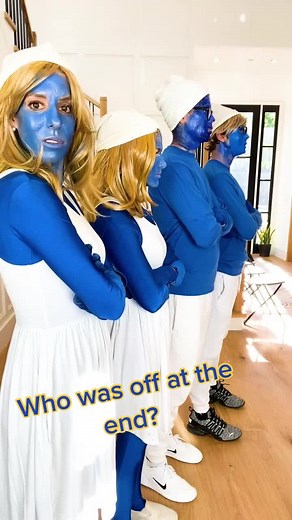 Smurfs vs. Blue Man Group: A Playful Comparison
