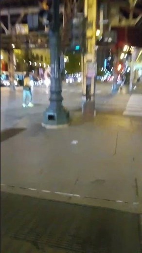 Downtown Chicago | CTA Red Line Train | State/Lake | Night Walking | Lake Station | Chicago IL USA