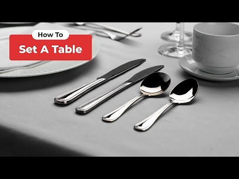 How to Set a Table