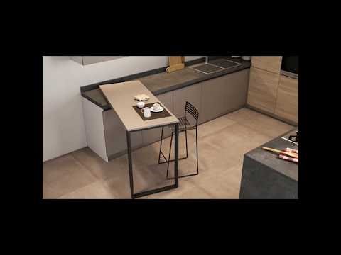 Transform Your Kitchen Island with the Sestante Pull Out Table! 🌟🍽️