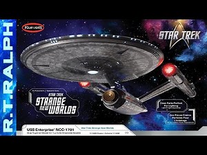 Polar Lights Star Trek Strange New Worlds U.S.S. Enterprise 1:1000 Scale Model Kit Review