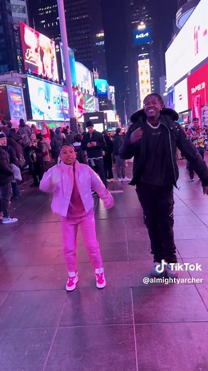 She got the concept 🔥🔥 #almightyarcher