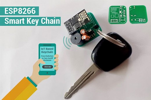 Never Loose your keys again with this IoT Based Smart Key Finder