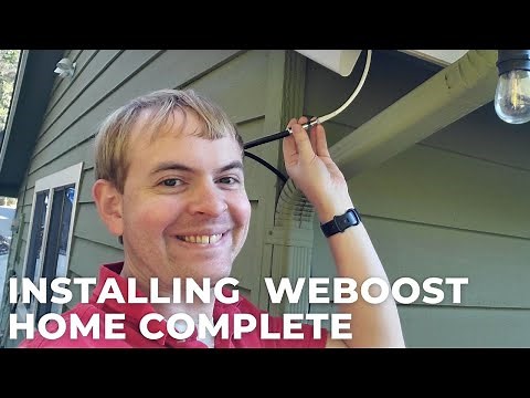 Installing the weBoost Home Complete Cellphone Signal Booster