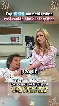 Top 10 SNL moments when cast couldn hold it together #snl #celebrity #fyp #funny #hollywood #shorts