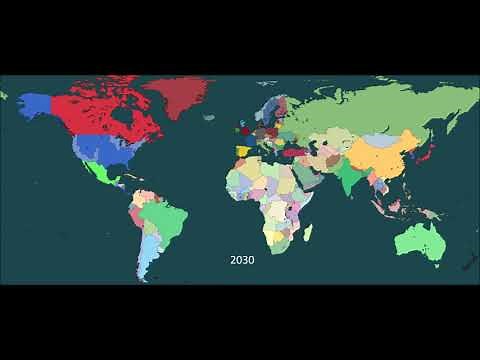 Future of The World Map 2021-2050