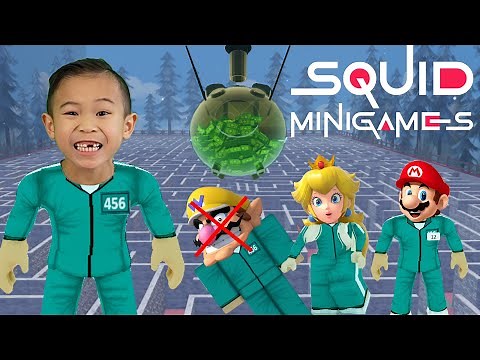 Let's Play Roblox Squid Game! Squid MiniGames