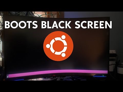 How To Fix Boots to Black Screen after Ubuntu Fresh install