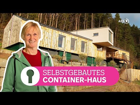 Passive house on containers - sustainable building | SWR Room Tour