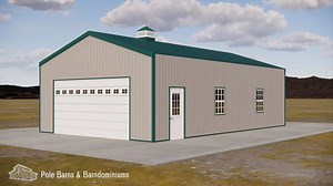 20x30 Pole Barn: Great Size for General Storage