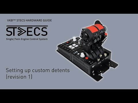 STECS Setting up custom detents (revision 1)
