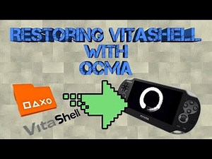 Restoring Vitashell On PS Vita with Enso 3.65 using QCMA