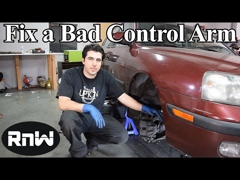 How to Remove and Replace a Control Arm - Due to Bad Bushings