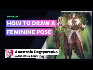 How to Draw a Feminine Pose w/ Anastasia-berry | DeviantArt Tutorials