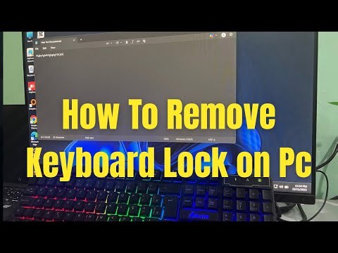 How to Remove Keyboard Lock in PC | Step-by-Step Guide